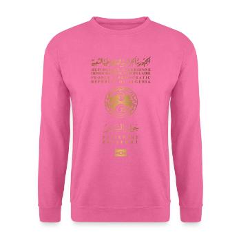 Algerische Pass - Unisex Pullover - Pink - Vorne