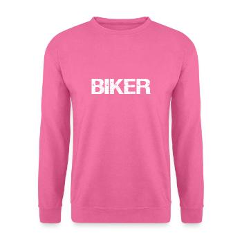 Biker - Unisex Pullover - Pink - Vorne