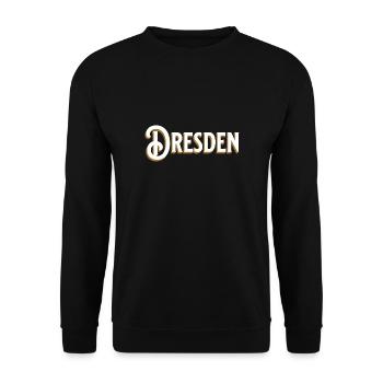 Dresden: A game of tradition and design - Unisex Sweatshirt - black - Front - Alina (178cm) & Michal (187cm)