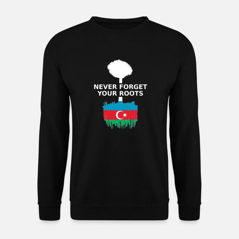 Aserbaidschan Azerbaijan Roots - Unisex Sweatshirt - black