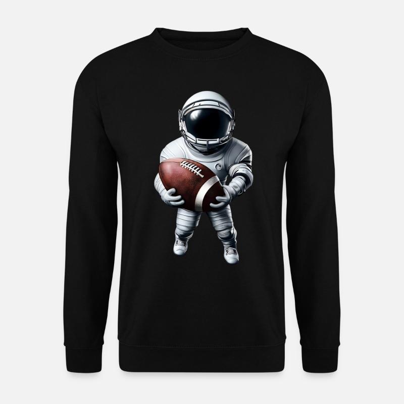 Touchdown in space - Unisex Sweatshirt - black