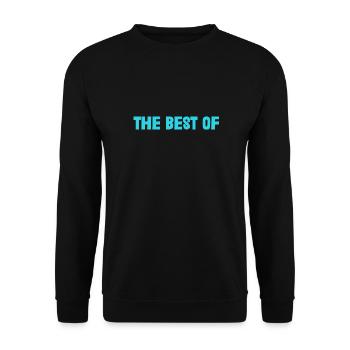 OMA. MUTTERTAG. ALLES GUTE ZUM OMA-TAG. ICH LIEBE DICH - Unisex Pullover - Schwarz - Vorne - Alina (178cm) & Michal (187cm)