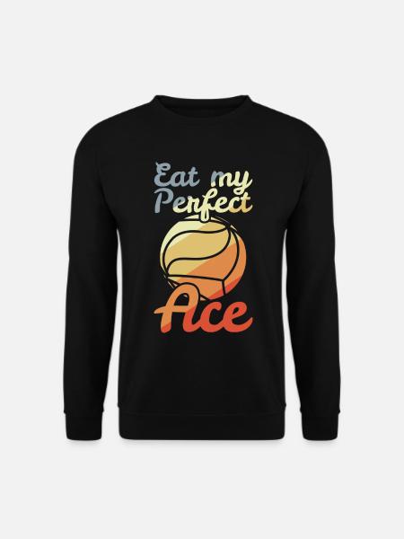 Volleyball Witz - Unisex Pullover - Schwarz