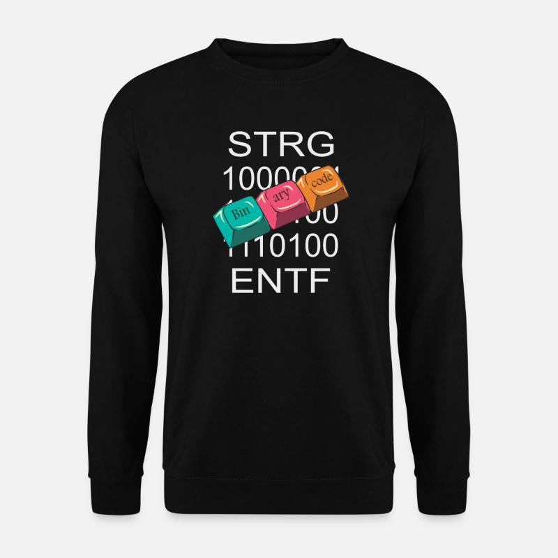 Computer Nerd - Unisex Pullover - Schwarz