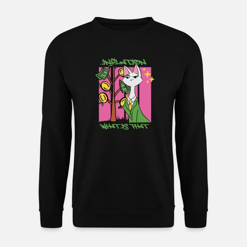 Inflation what is it? - Unisex Sweatshirt - black