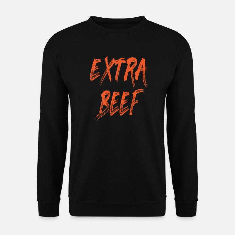 The Extra Beef - Unisex Sweatshirt - black