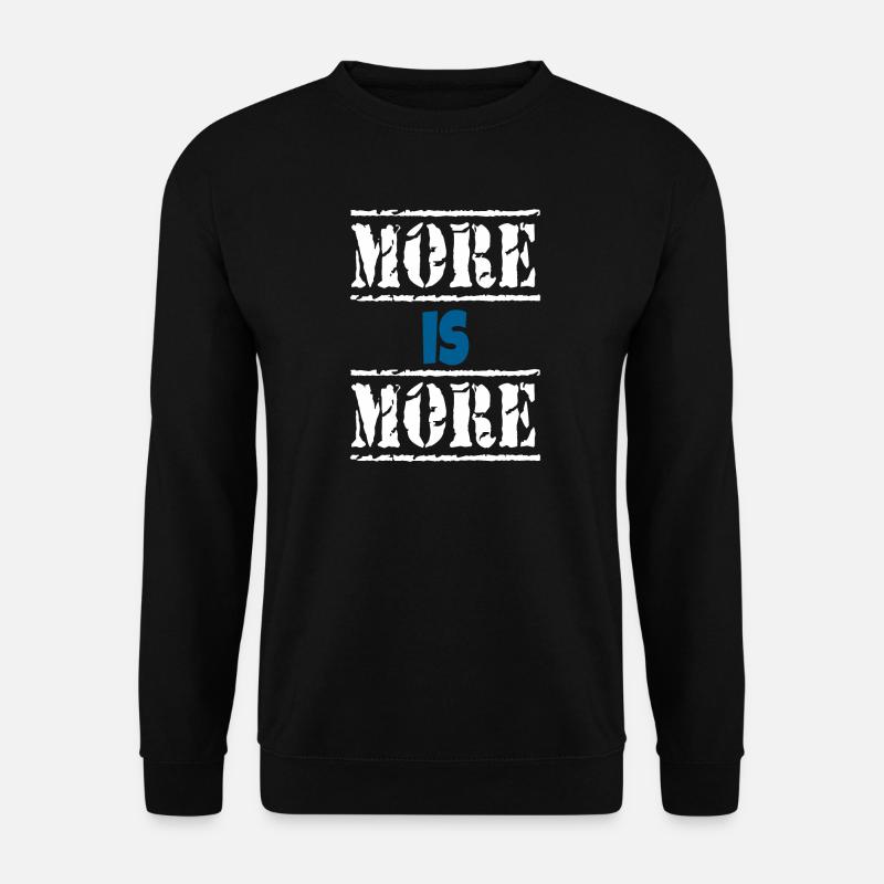 Der Maximalist - Unisex Pullover - Schwarz