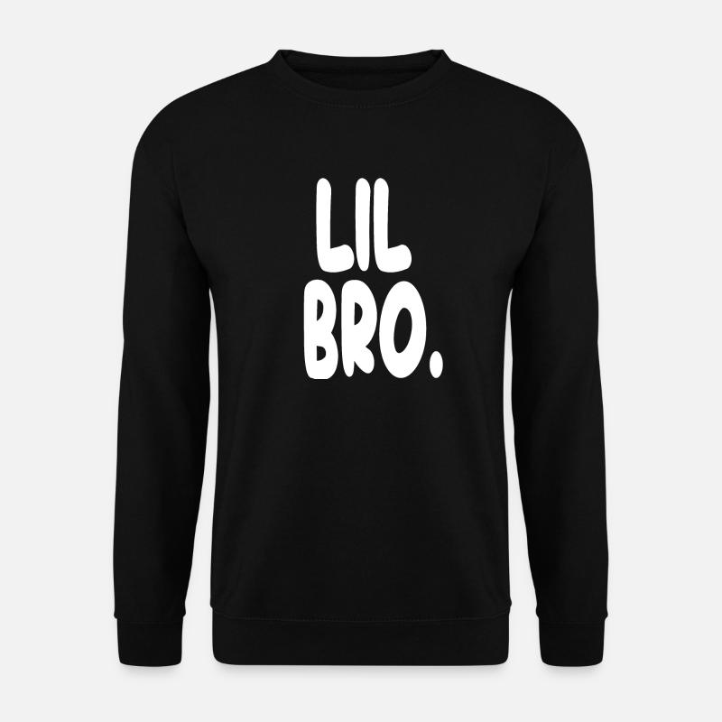 Lil Bro Statement-T-Shirt - Unisex Pullover - Schwarz