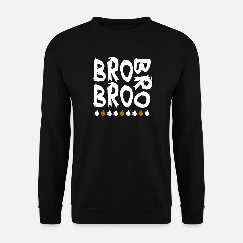 bro bro bro - Unisex Pullover - Schwarz