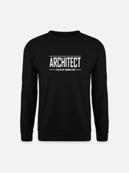 I'm An Architect Vintage-Architekturstudenten - Unisex Pullover - Schwarz