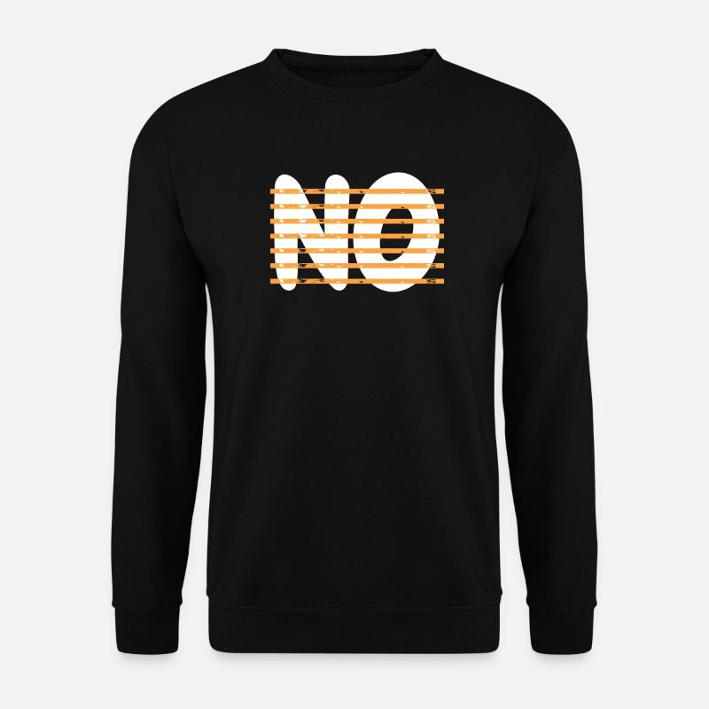 Zwischen den Zeilen lesen - Unisex Pullover - Schwarz