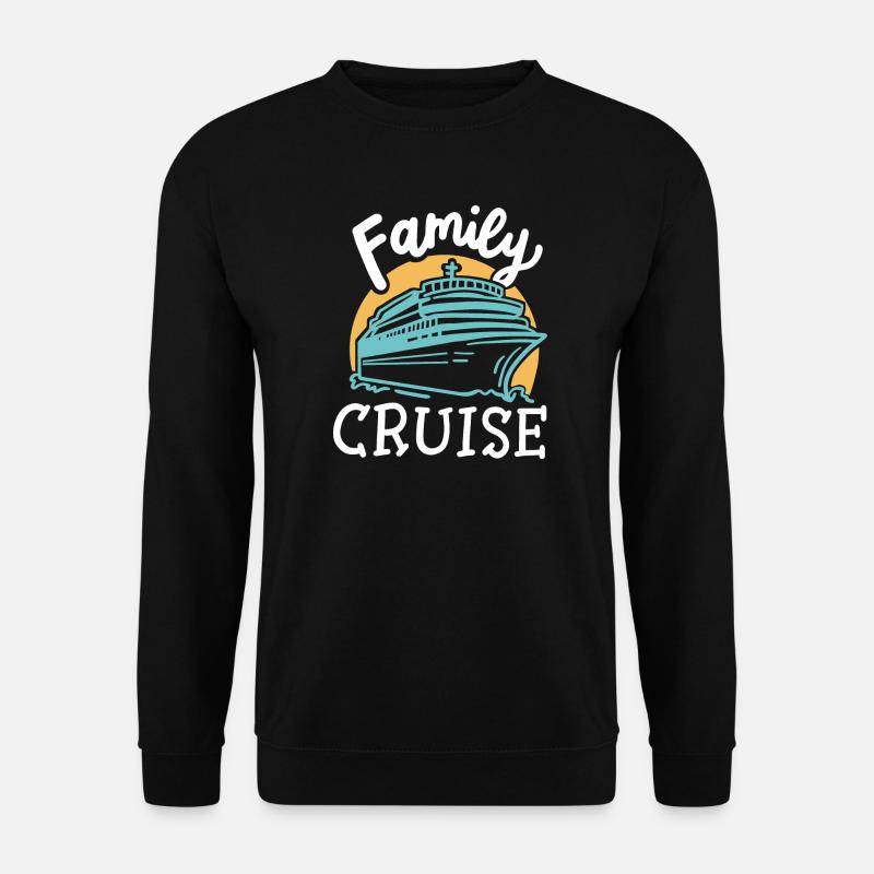 Familien Kreuzfahrt - Unisex Pullover - Schwarz