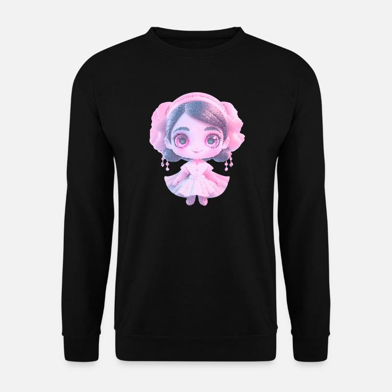 niedliche Charakter - Unisex Pullover - Schwarz