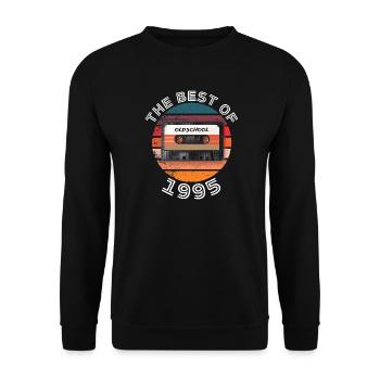 The best of 1995 - Unisex Sweatshirt - black - Front - Alina (178cm) & Michal (187cm)