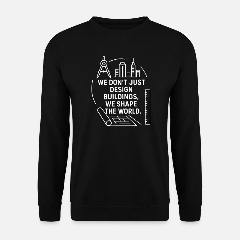 Architectural world design - Unisex Sweatshirt - black