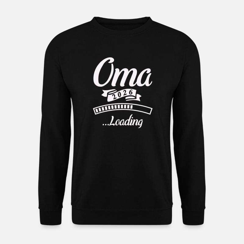 Grandma 2026 Loading - Unisex Sweatshirt - black