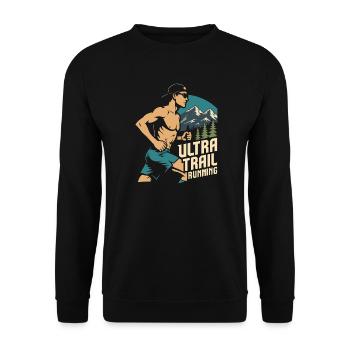 Ultra Trail Running - Sweat-shirt Unisexe - noir - Devant - Alina (178cm) & Michal (187cm)