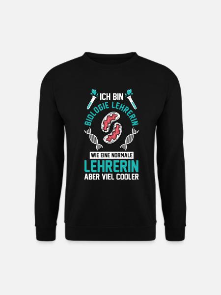 Biologie Bio Lehrer - Unisex Pullover - Schwarz