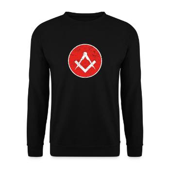 Cadeau charpentier architecte - Sweat-shirt Unisexe - noir - Devant - Alina (178cm) & Michal (187cm)