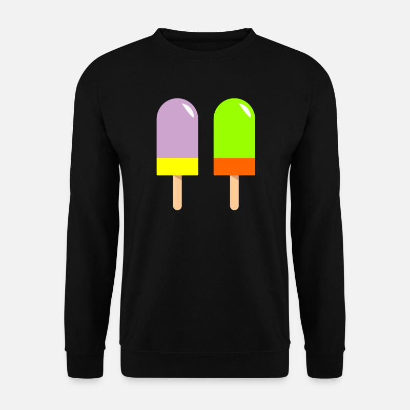 eis eiscreme restaurant ice cream sundae134 - Unisex Pullover - Schwarz