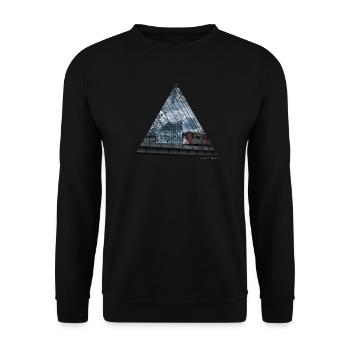 Hamburg Urban Harmony - Sweat-shirt Unisexe - noir - Devant - Alina (178cm) & Michal (187cm)