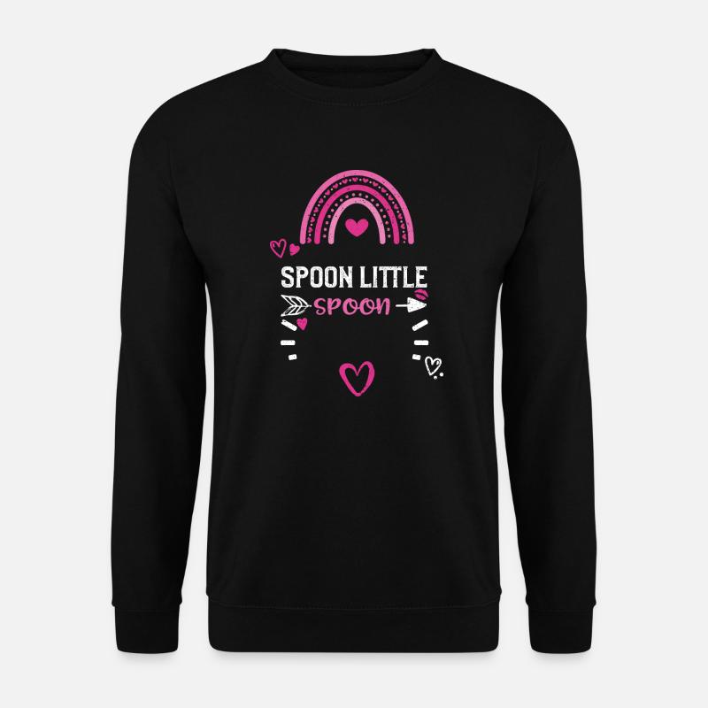 Spoon Little Spoon - Unisex Sweatshirt - black