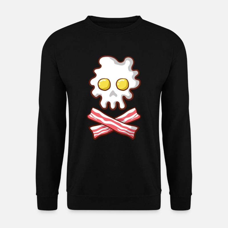 Breakfast Eggs Bacon Gift - Unisex Sweatshirt - black