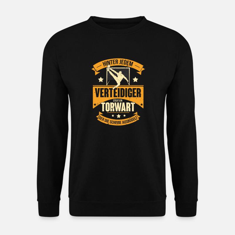 Handballer Handballspieler Handball Torwart Hinter - Unisex Pullover - Schwarz