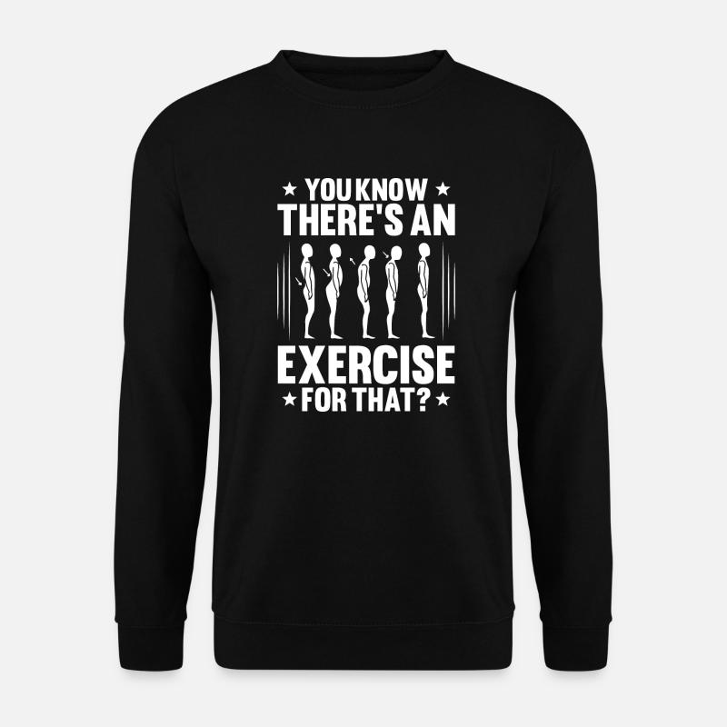 Physiotherapy physiotherapist - Unisex Sweatshirt - black
