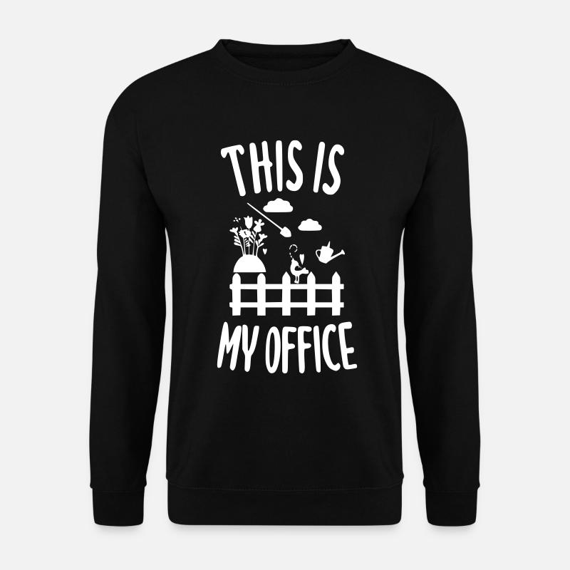 This is my office - Unisex Sweatshirt - black