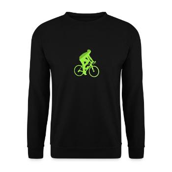 Radfoan Bicycle Cyclisme - Sweat-shirt Unisexe - noir - Devant - Alina (178cm) & Michal (187cm)