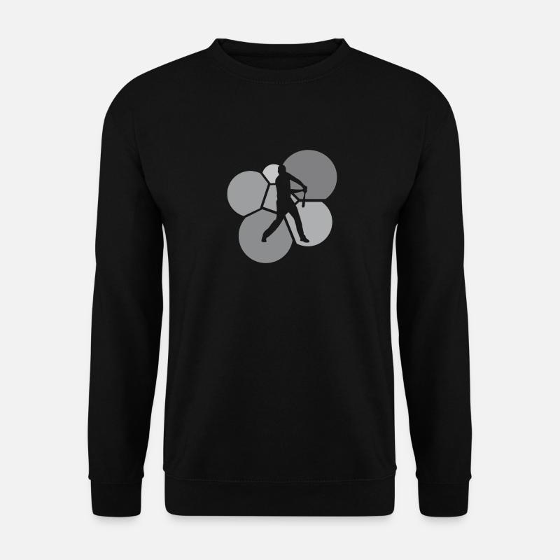 Baseball Batting Fielding Baseballschläger - Unisex Pullover - Schwarz