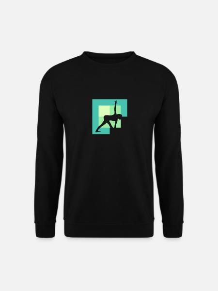 Yoga Mantra Vinyasa - Unisex Sweatshirt - black