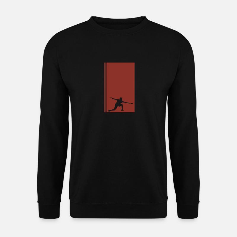 Badminton Drop Double - Unisex Pullover - Schwarz