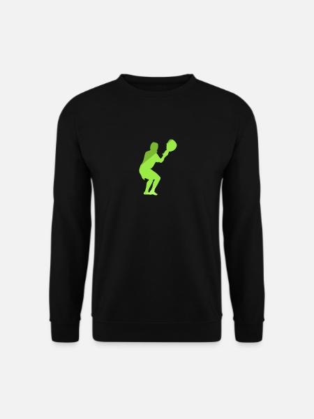 Lacrosse Crosse Lacrosseschlag - Unisex Pullover - Schwarz