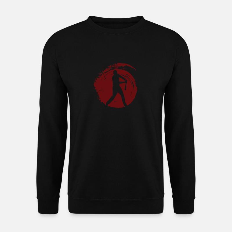 Baseball Baseball Baseball Player - Unisex Sweatshirt - black