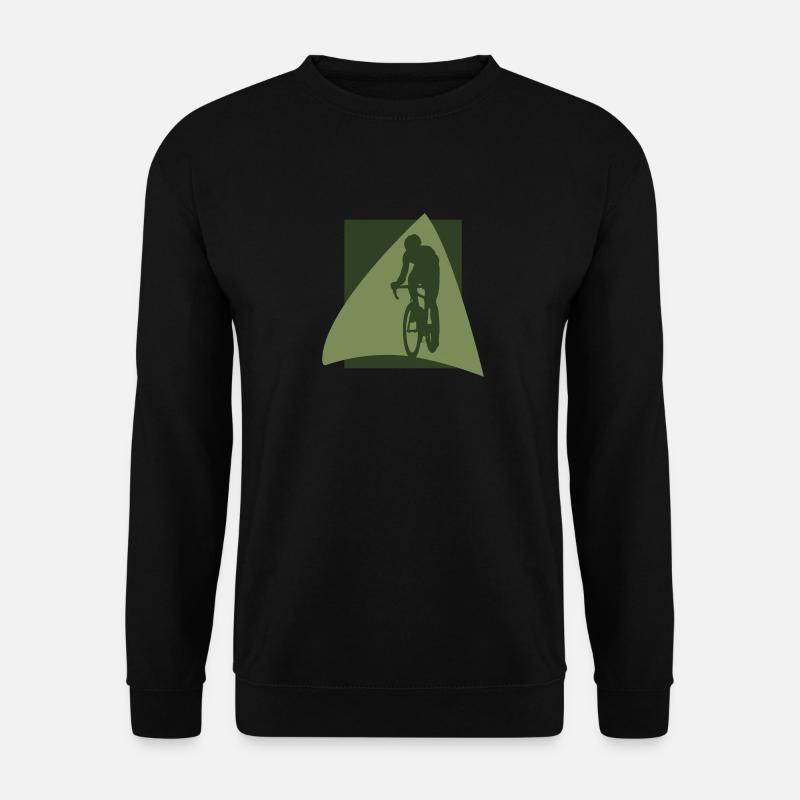 Fahrrad Radfahren - Unisex Pullover - Schwarz