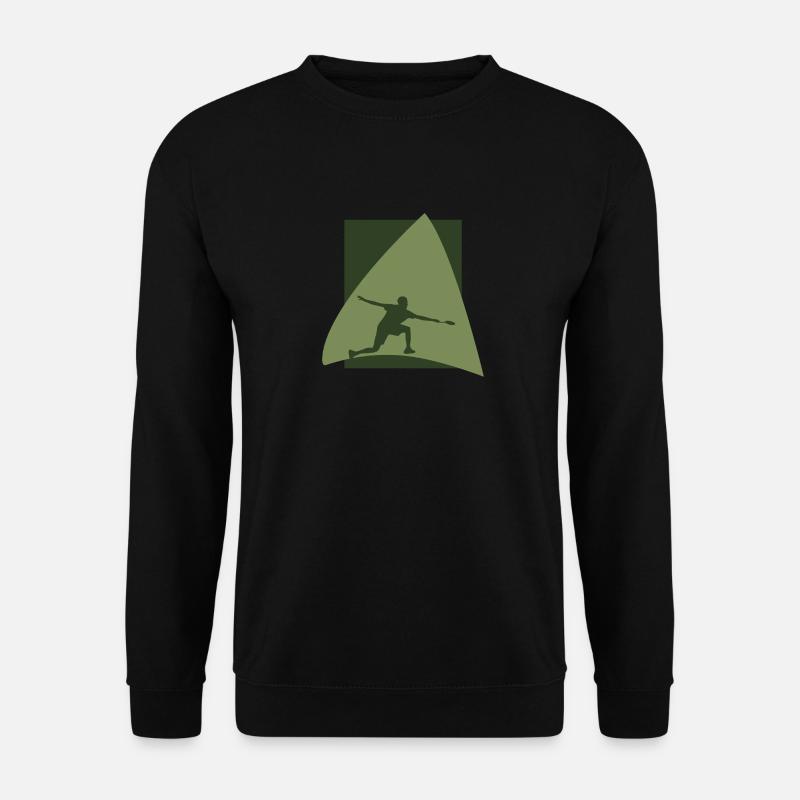 Drop Badmintonspieler - Unisex Pullover - Schwarz