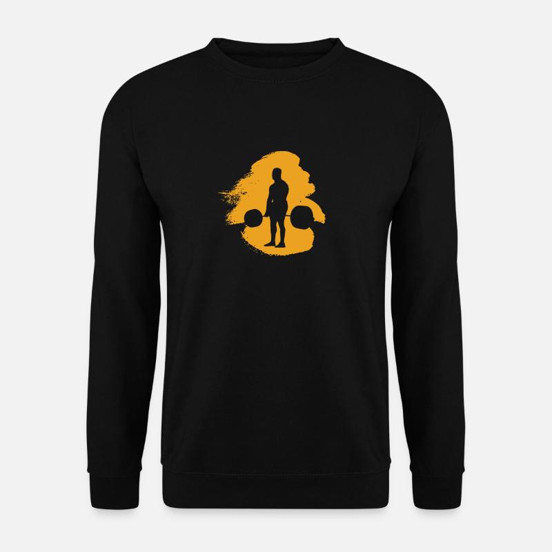 Bodybuilder Gym Weight Training - Unisex Sweatshirt - black