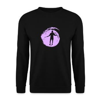 Indoor Hockey Field Hockey Indoor Hockey - Unisex Sweatshirt - black - Front - Alina (178cm) & Michal (187cm)