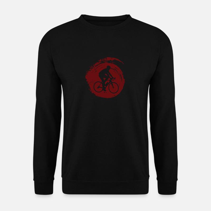 Fahrradfahren Radfahren - Unisex Pullover - Schwarz
