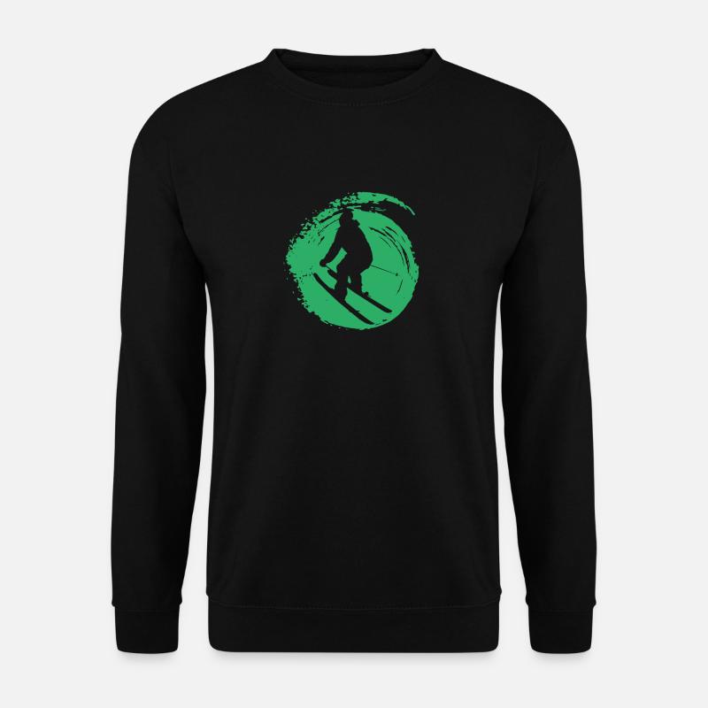 Freeskiing Schifahren - Unisex Pullover - Schwarz
