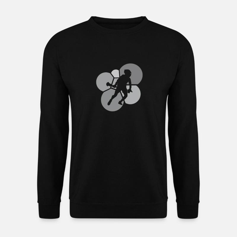 Crosse de crosse - Sweat-shirt Unisexe - noir