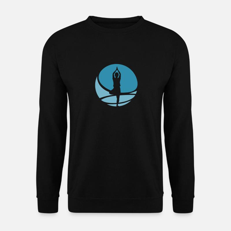 Meditation Vinyasa Mantra - Unisex Pullover - Schwarz