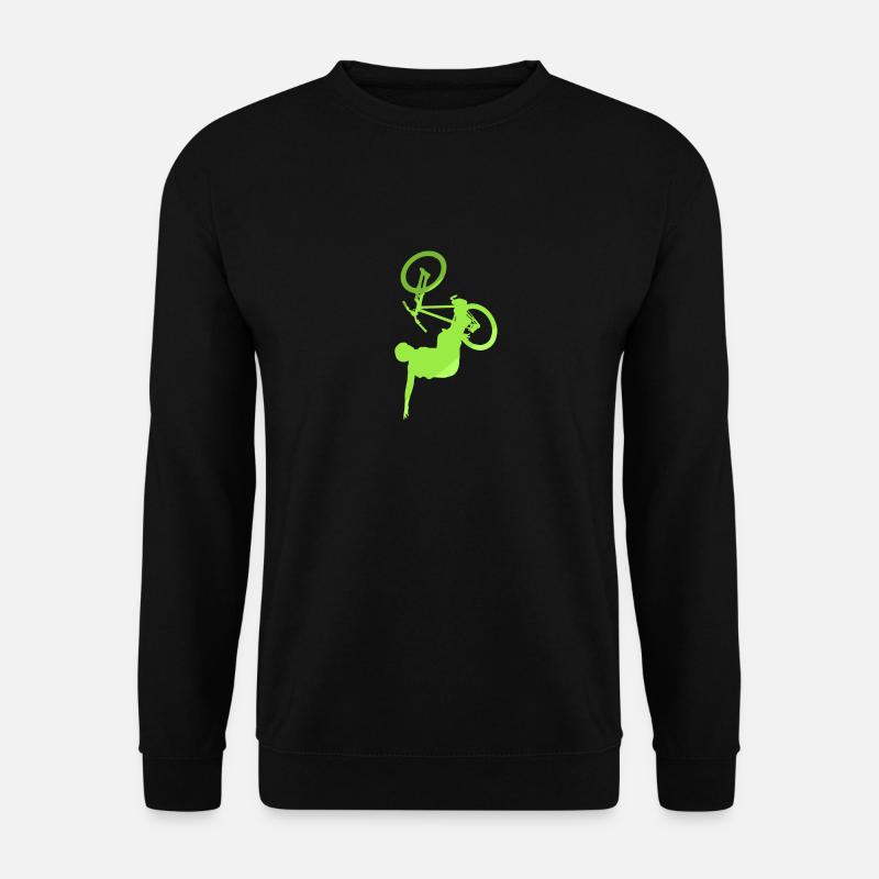 Mountainbiking Freeride Downhill - Unisex Pullover - Schwarz