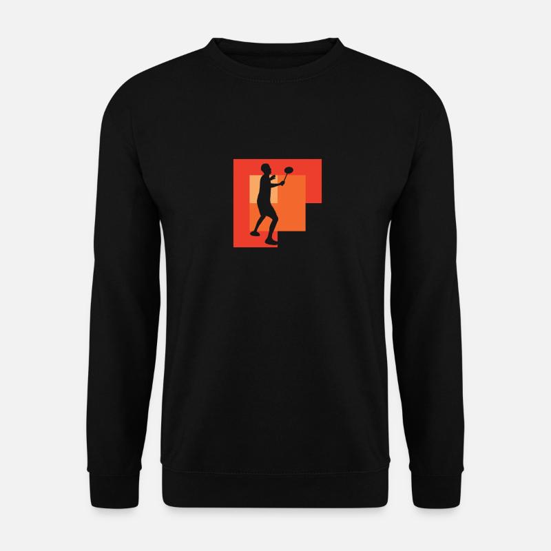 Badminton Clear Serve - Unisex Pullover - Schwarz