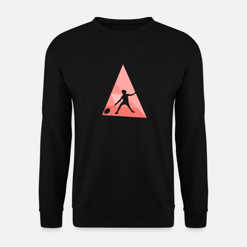 Badminton Drop Clear Smash - Unisex Pullover - Schwarz
