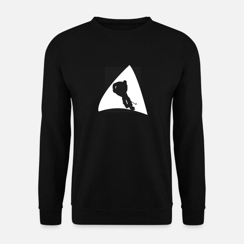 Eishockey Eishockey - Unisex Pullover - Schwarz