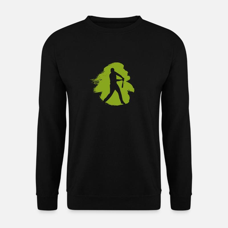 Baseball Baserunner Baseball Player - Unisex Sweatshirt - black