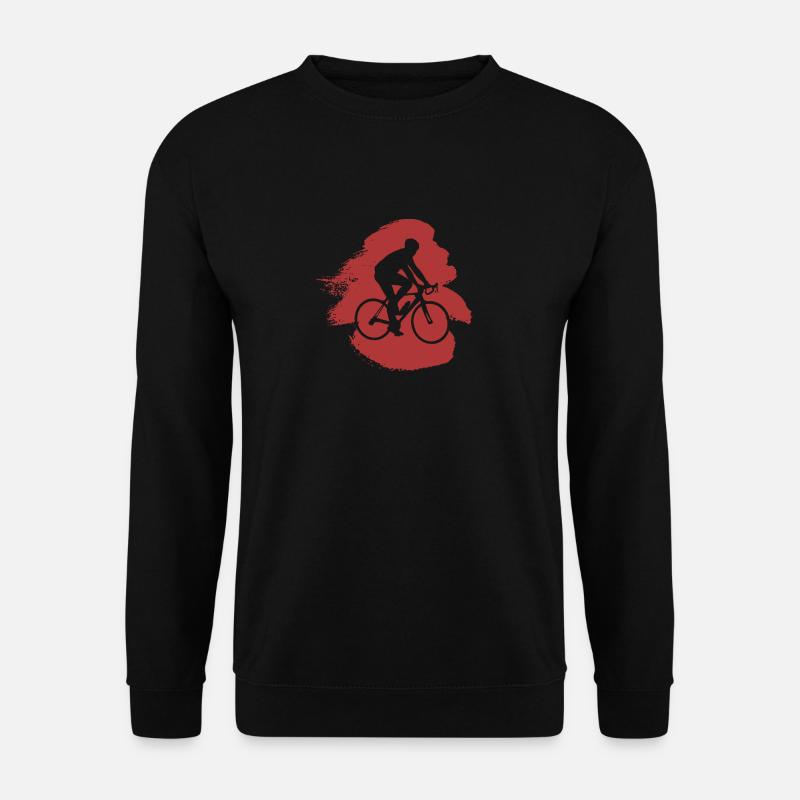 Radfahrer Radfahrer Fahrrad - Unisex Pullover - Schwarz